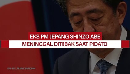 Mantan PM Jepang Sinzo Abe Meninggal Ditembak Saat Berpidato
