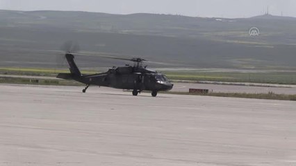 Kurban Bayramı trafiği helikopterle denetlendi