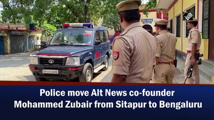 Police move Alt News co-founder Mohammed Zubair from Sitapur to Bengaluru