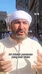 Tiba di Tanah Suci,  Jemaah Haji Luar Negeri  Terharu dan Menangis
