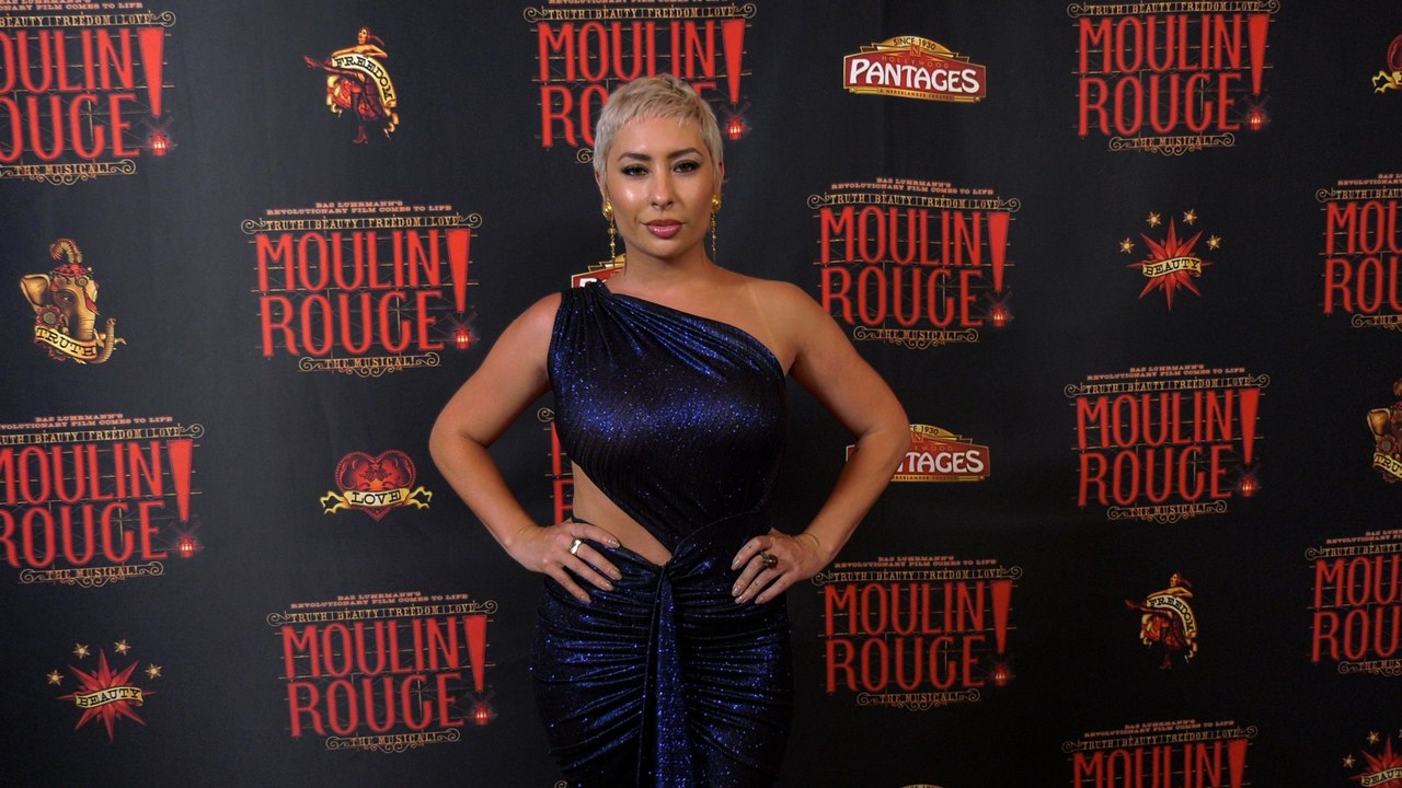 Karlee Perez "Moulin Rouge! The Musical" Opening Night Red Carpet in Los Angeles