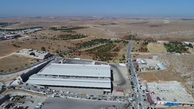 GAZİANTEP - (DRON) Kurban pazarlarında arife yoğunluğu