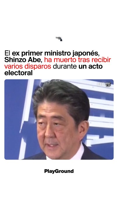 Muere el ex primer ministro japonés, Shinzo Abe, tras recibir varios disparos en un acto electoral
