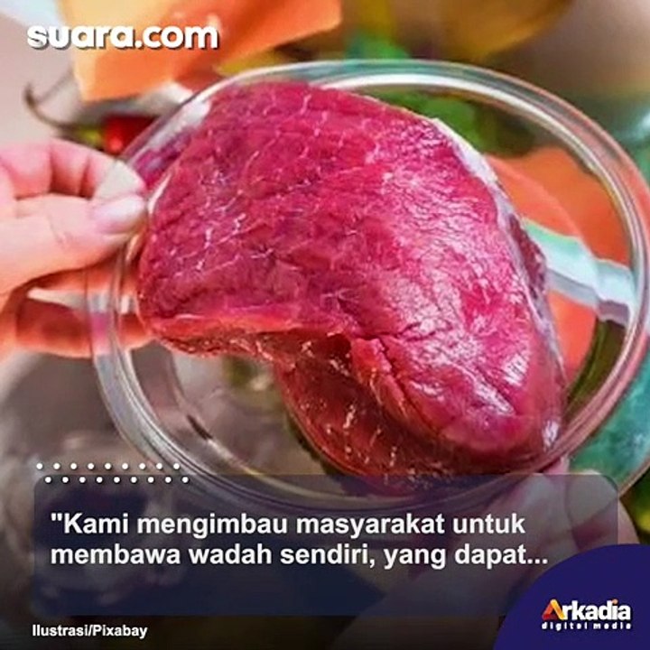 Catat! Warga Diminta Tak Gunakan Kantung Plastik untuk Bungkus Daging Kurban