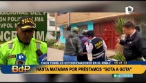 Asesinaban sin ninguna piedad: Cayó peligrosa banda de extorsionadores en el Rímac