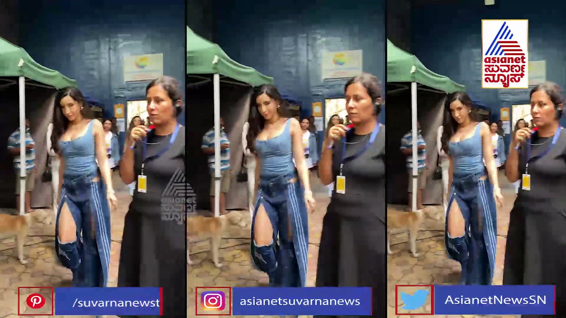 ಕ್ಯಾಮರಾಗೆ ಮಸ್ತ್ ಪೋಸ್ ನೀಡಿದ ನಟಿ ನೋರಾ ಫತೇಹಿ