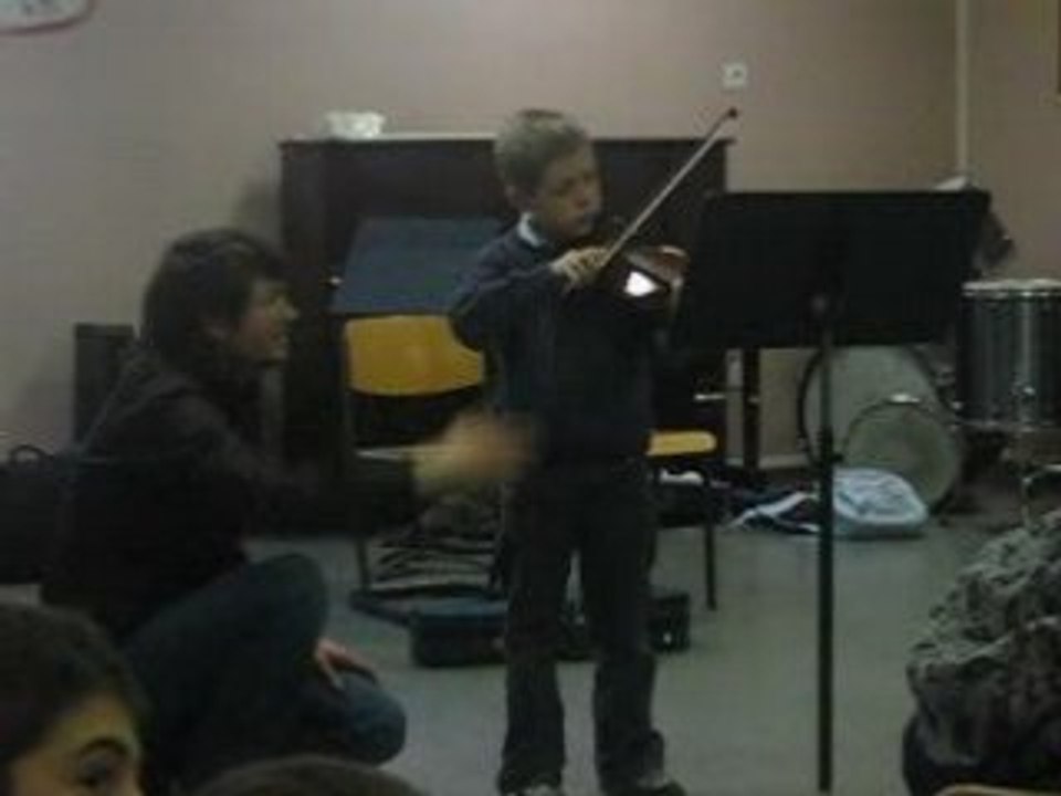 Audition violon
