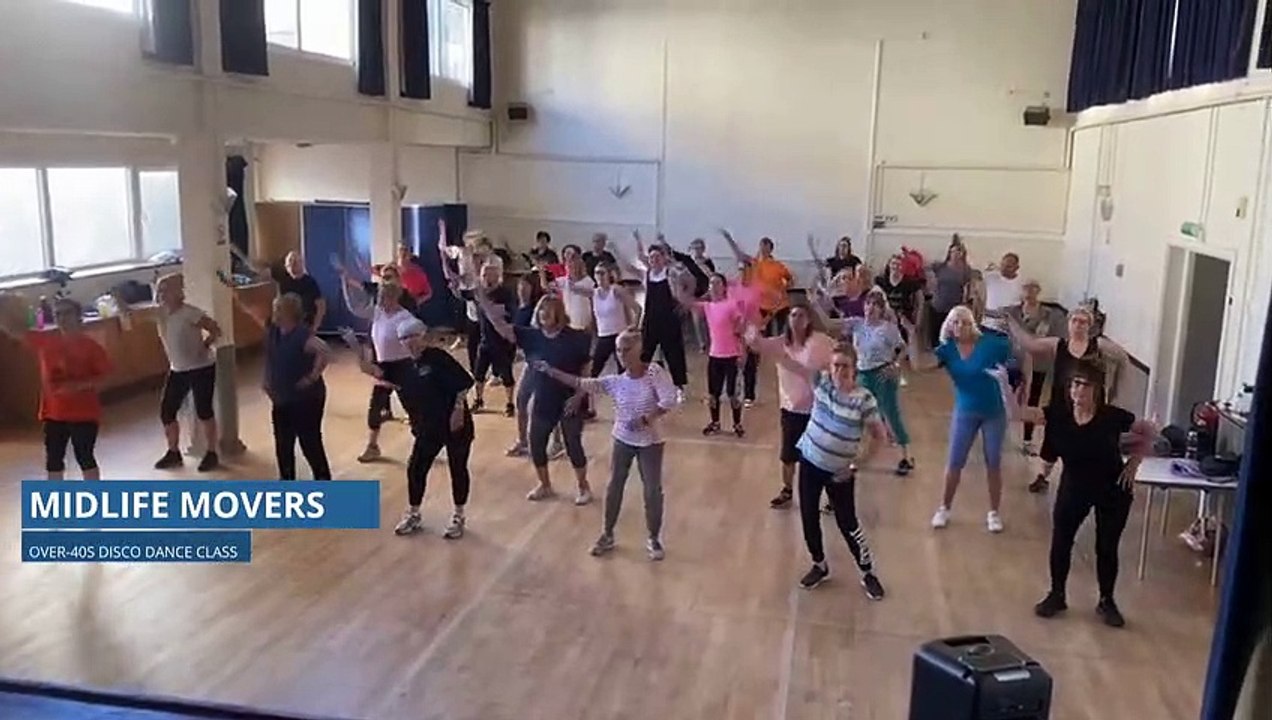 Disco dance classes for over 40s take off