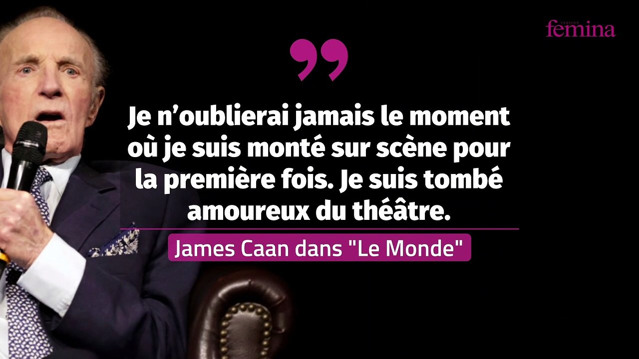 L'acteur James Caan, le mythique Sonny Corleone dans « Le Parrain » nous a quittés