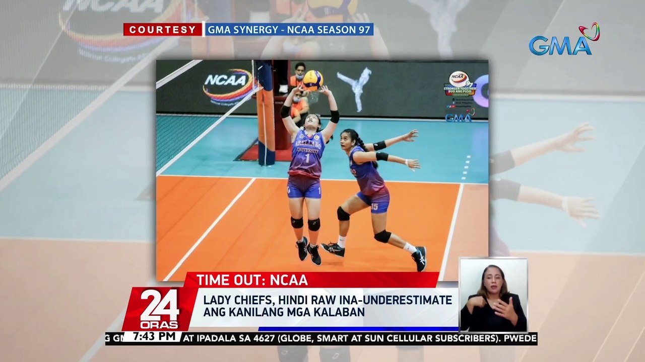 Head coach Obet Javier, nagpaalala ng game strategy sa Arellano Lady Chiefs | 24 Oras