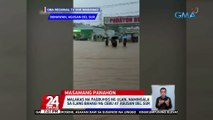 Malakas na pagbuhos ng ulan, naminsala sa ilang bahagi ng Cebu at Agusan del Sur | 24 Oras