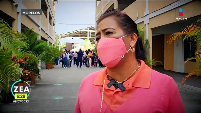 Realizan simulacros de balacera en primaria de Cuautla, Morelos