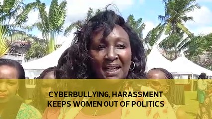 Cyberbullying, harassment keeps women out of politics 