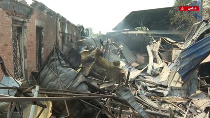 قصف روسي شبه يومي على سلوفيانسك الأوكرانية