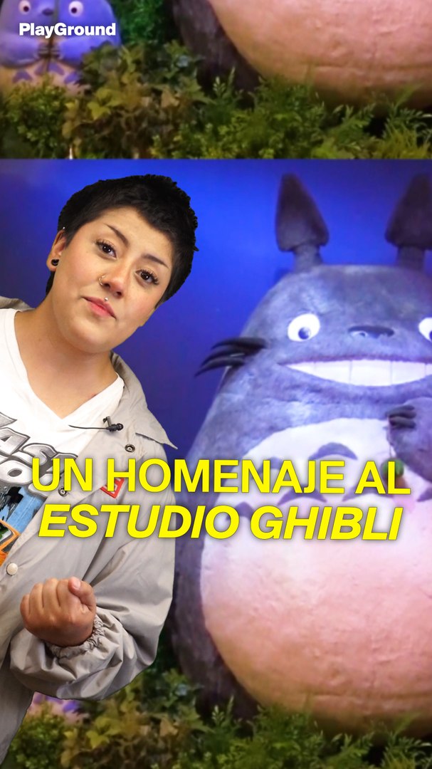 ⁣Esta exposición es un homenaje al fundador del estudio Ghibli