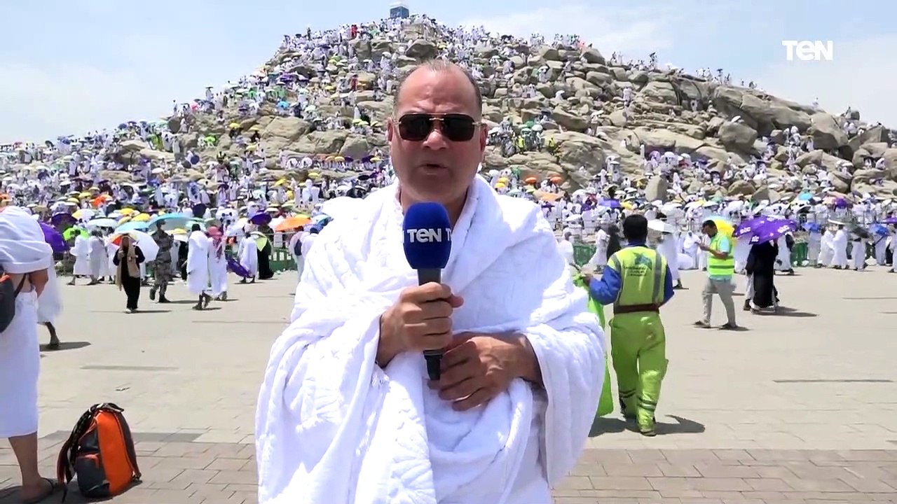 كلمة الإعلامي نشات من على جبل عرفات