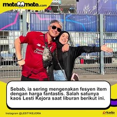 Dipakai Liburan, Penampakan Kaos Oblong Lesti Kejora Harganya Fantastis