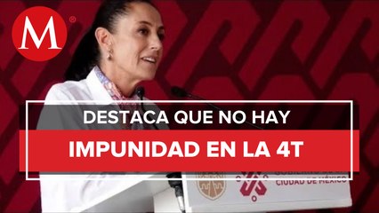Investigación contra Peña Nieto demuestra que no hay impunidad, afirma Sheinbaum