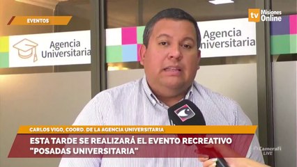 Esta tarde se realizará el evento recreativo "Posadas Universitaria"