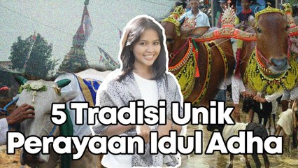 Download Video: 5 Tradisi Unik Perayaan Idul Adha, Merias Sapi hingga Jemur Kasur!