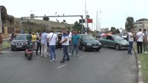 Kuzey Makedonya'da AB üyeliği önerisiyle ilgili eylemler devam ediyor