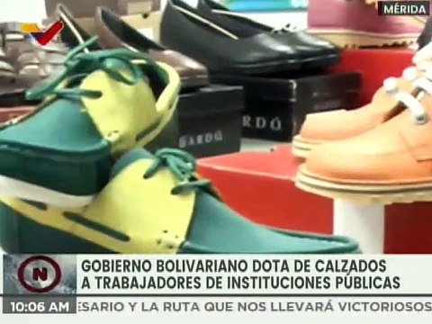 Mérida | Gobierno Regional dota de calzados a los trabajadores de Corpoelec con el Plan Z