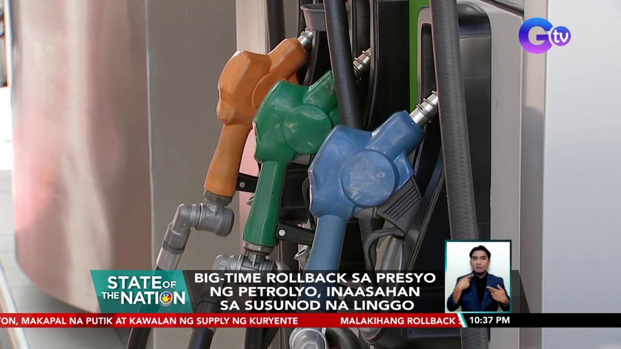 Big-time rollback sa presyo ng petrolyo, inaasahan sa susunod na linggo | SONA