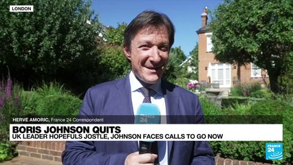 UK leader hopefuls jostle as Johnson digs in for final weeks