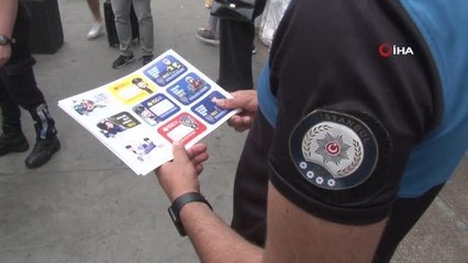 Son dakika haberi: 15 Temmuz Demokrasi Otogarı'nda polis ekiplerinden yolculara ve şoförlere bilgilendirme