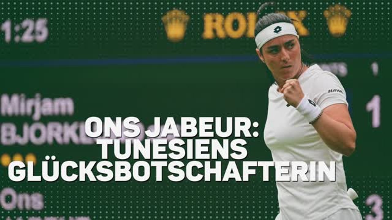 Tunesier sind stolz auf 'Glücksbotschafterin' Jabeur
