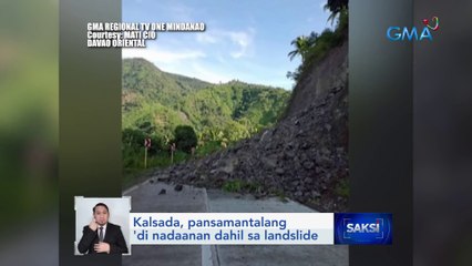 Highway, nalubog sa baha | Saksi