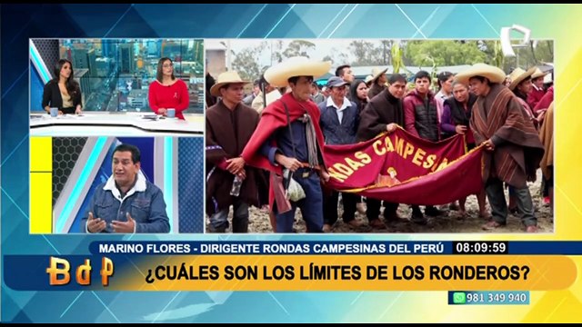 Dirigente de las Rondas Campesinas del Perú justifica el accionar de los presuntos secuestradores