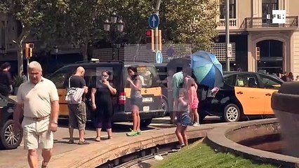 Huelga de taxistas contra los VTC en 2018