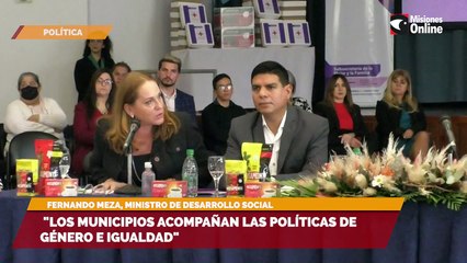 Los municipios acompañan las políticas de género e igualdad