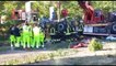 Perugia, camion vola giù dal viadotto: muore l'autista. La tragedia vicino a un supermercato