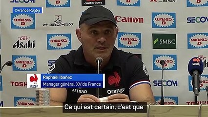 XV de France - Ibañez : "Nous avons beaucoup appris lors de cette tournée"