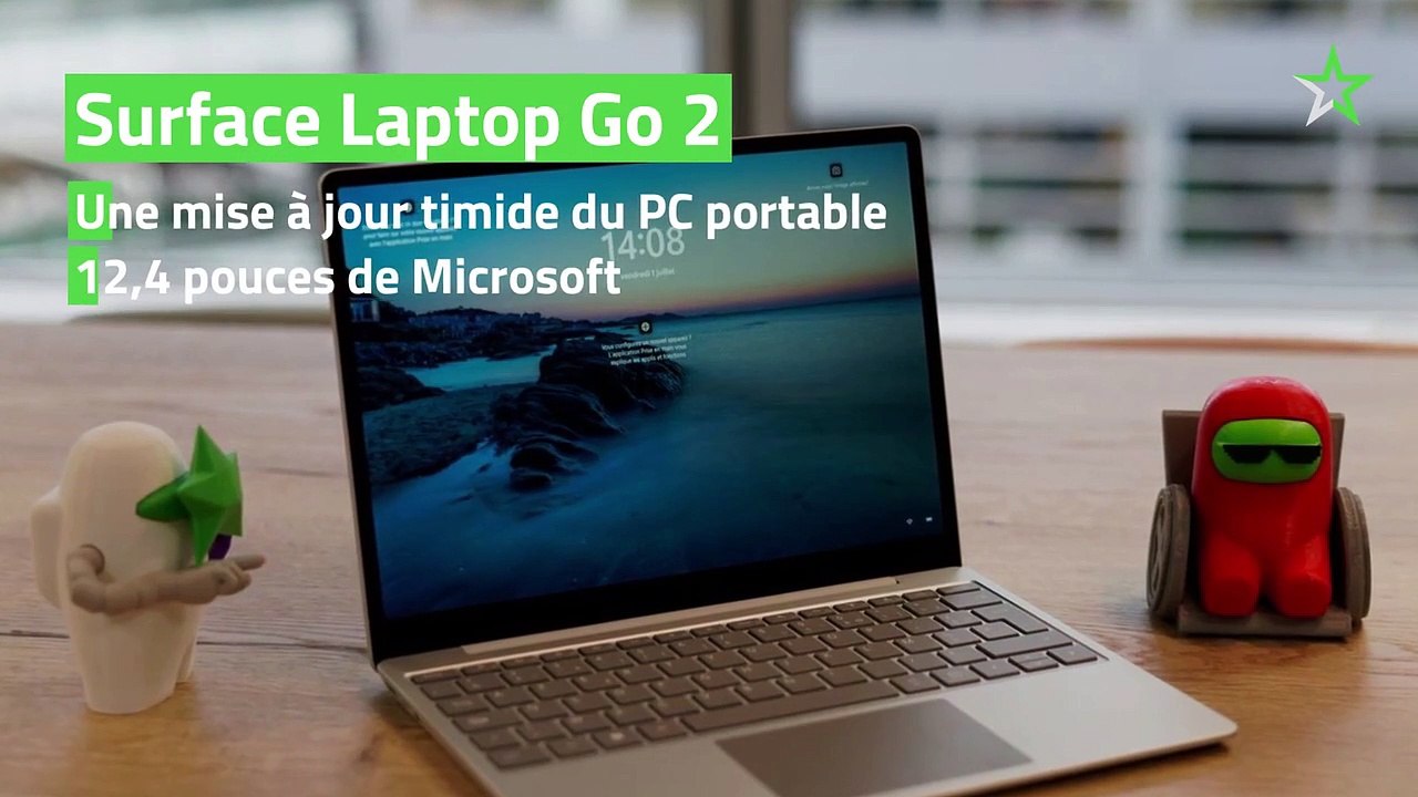 Test Surface Laptop Go 2 : une mise à jour timide du PC portable 12,4 pouces de Microsoft