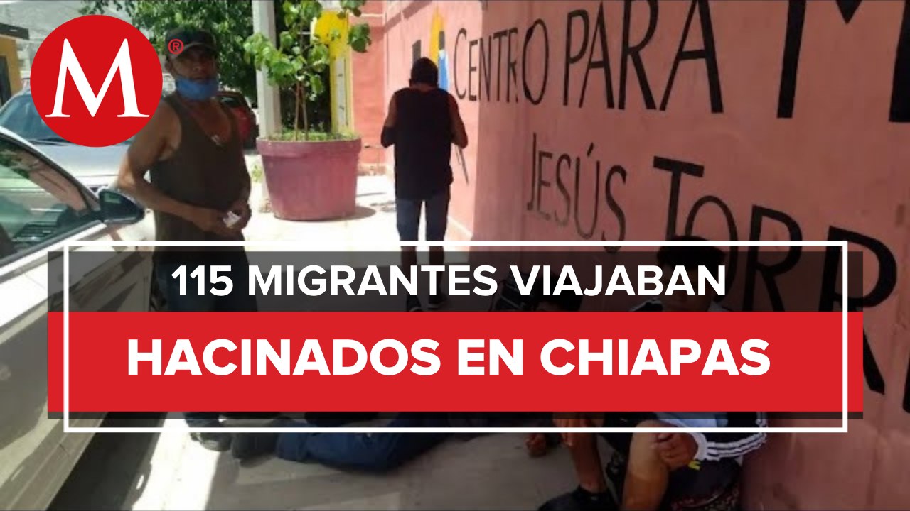 SSPC rescata a 115 migrantes en Chiapa de Corzo