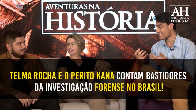 TELMA ROCHA E O PERITO KANA CONTAM BASTIDORES DA INVESTIGAÇÃO FORENSE NO BRASIL!