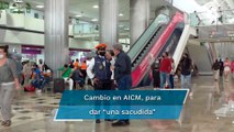 Se tenía que dar “una sacudida” al AICM, dice AMLO tras dar control a la Marina