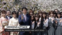 Former Japanese Prime Minister Shinzo Abe Assassinated While Giving Campaign Speech
