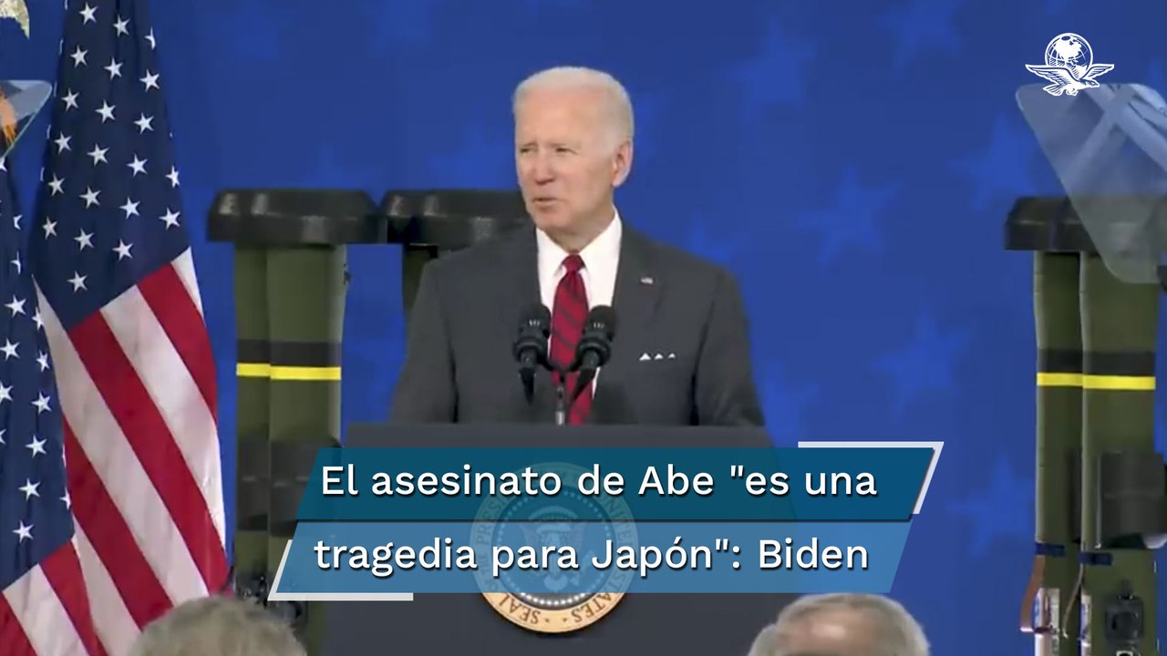 Biden, Obama y Trump lamentan el asesinato de exprimer ministro de Japón, Shinzo Abe