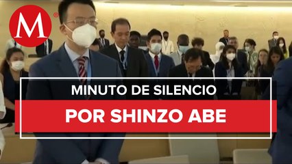 Guardan minuto de silencio en Suiza por muerte de Shinzo Abe
