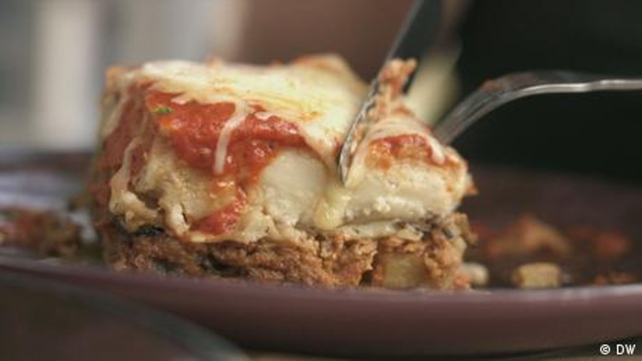 Typisch Griechenland: der Auberginenauflauf Moussaka