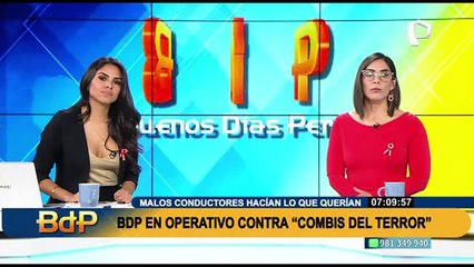 “Combis del Terror”: Operativo en contra de irresponsables conductores