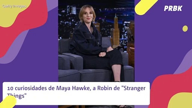 10 curiosidades de Maya Hawke, a Robin de Stranger Things