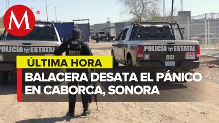 Reportan balacera frente a iglesia en Caborca, Sonora