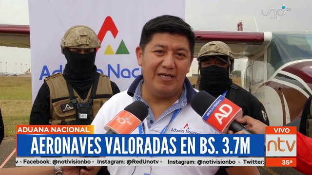 Incautan cuatro avionetas en operativo de Aduana