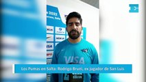 Los Pumas en Salta: Rodrigo Bruni, ex jugador de San Luis