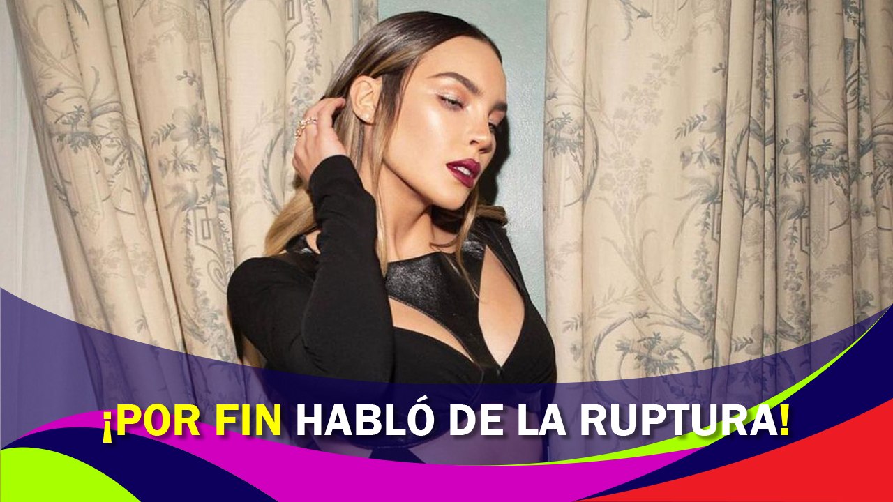 Belinda rompe el silencio sobre la relación que vivió con Christian Nodal